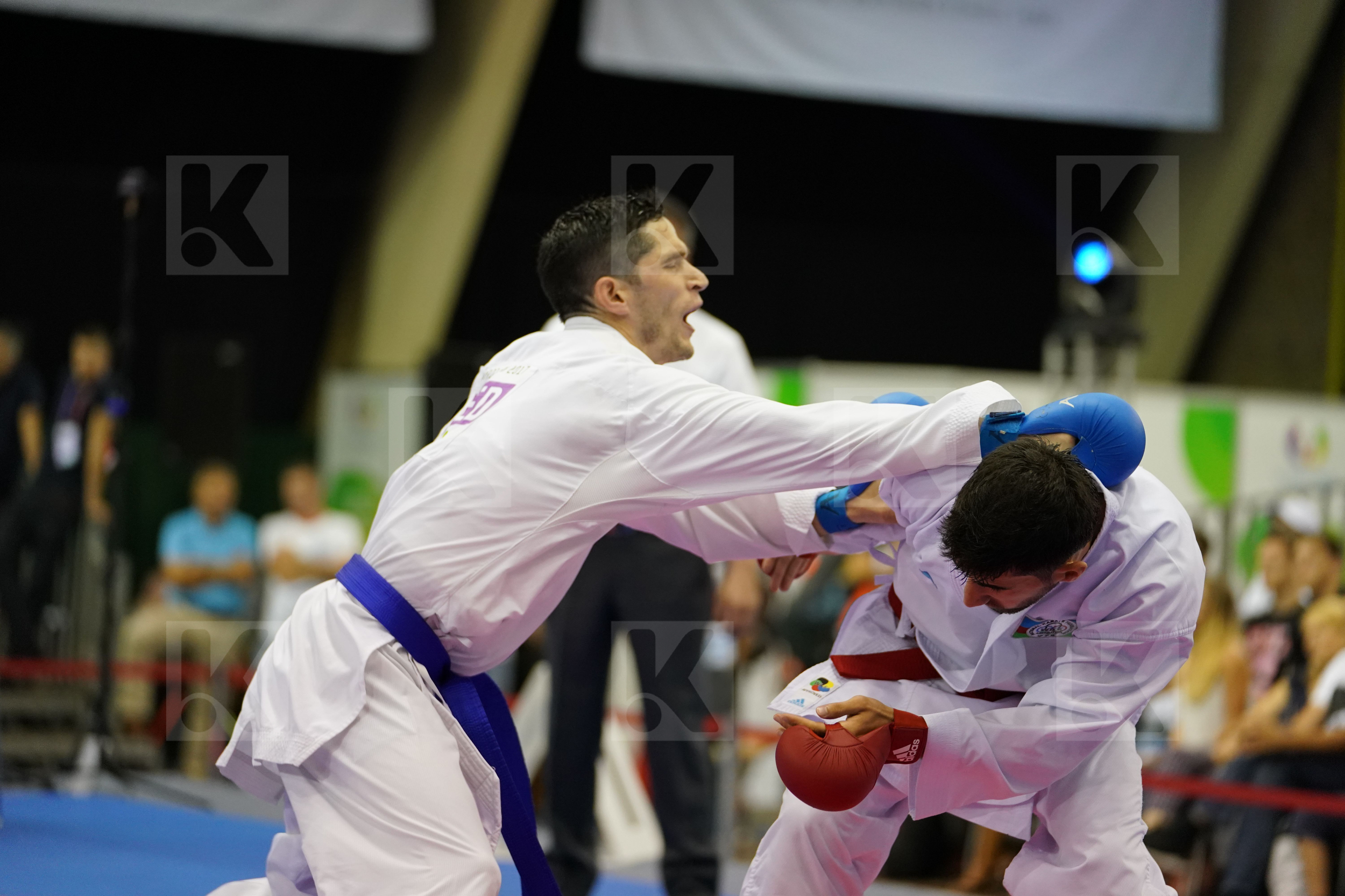 Azerbaijan Berens Geoffrey Farzaliyev Firdosi Male Kumite -60kg Netherlands